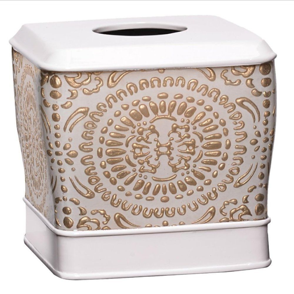 NEW Popular Bath Tissue Box Vescade Collection Kleenex Cover Resin